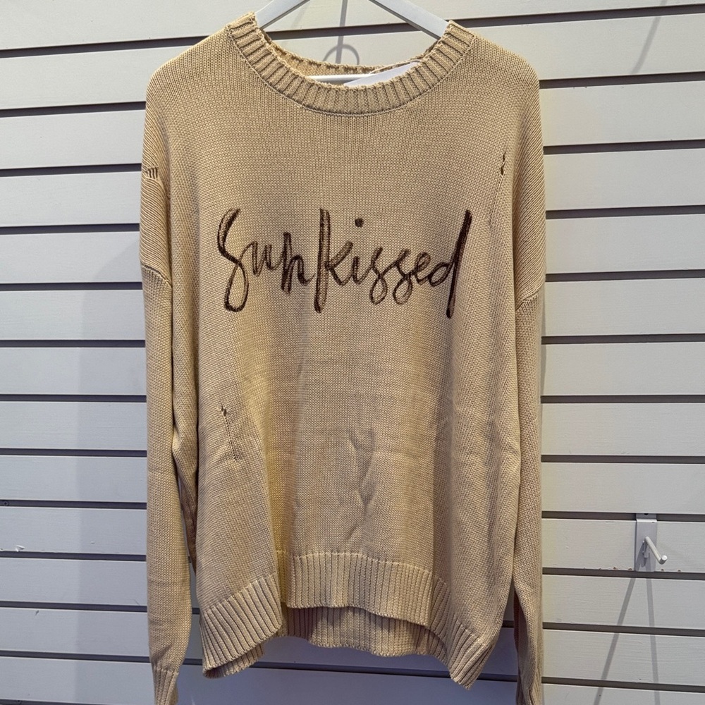 Gilli Sunkissed Tan Sweater. Never Washed or Worn. New without Tags!